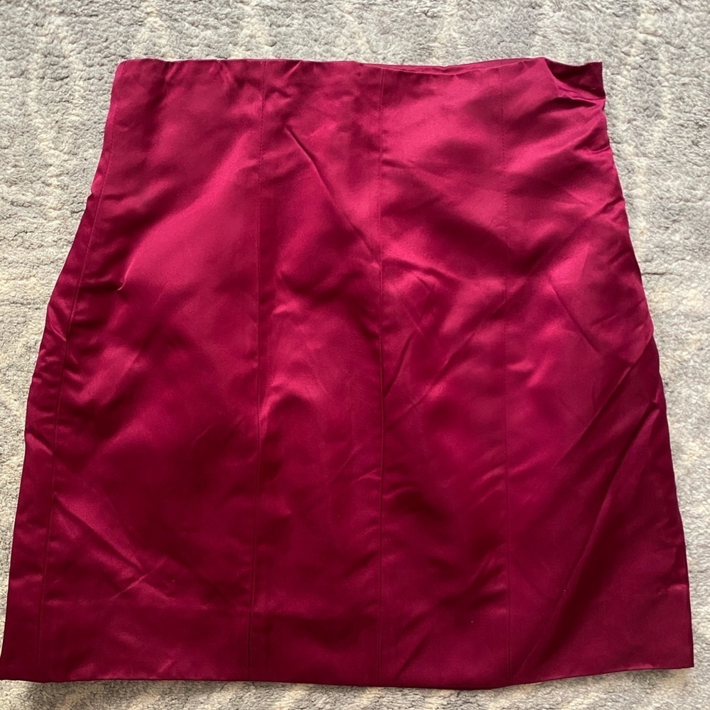 Jovani Mini Skirt Fuschia